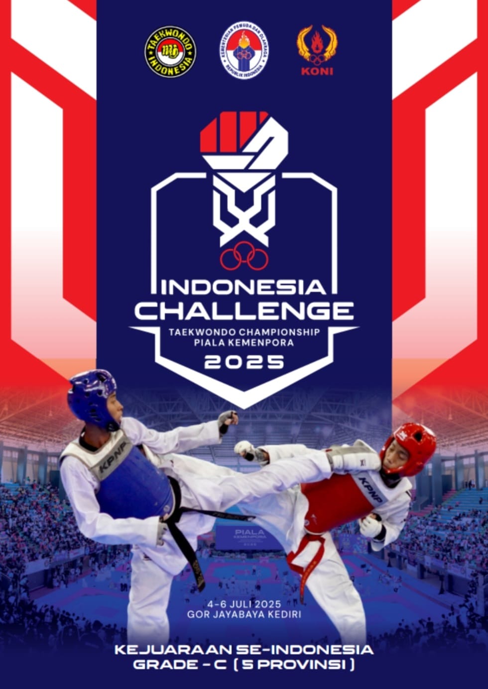 Ajang Pertarungan Prestasi Taekwondo di Tanah Air Taekwondo Indonesia Dojang ghakaboekiindramayu